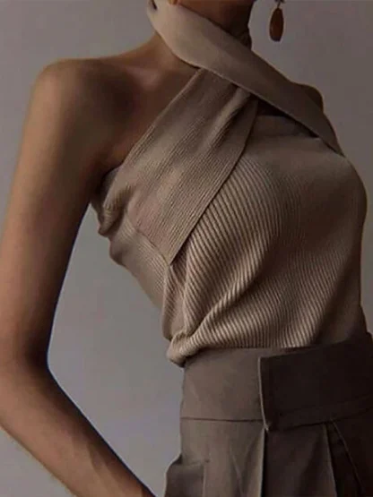 Criss Cross Off Shoulder Tops - Image 2