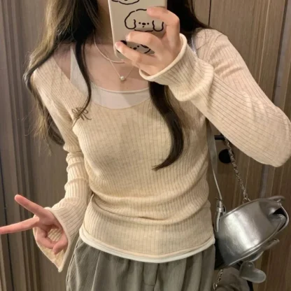 Comfy Off Shoulder Sweater Tops