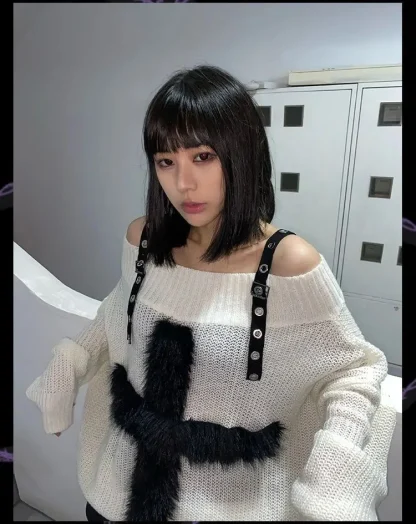 Cozy Hollow Off Shoulder Sweater - Image 6