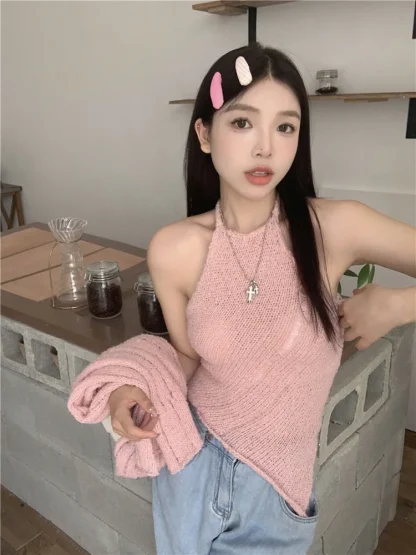 Two-Piece Set Off Shoulder Sweater - Image 6