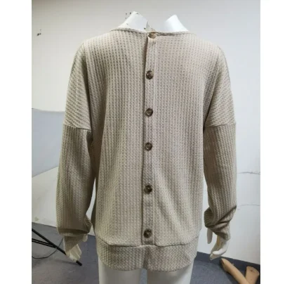 Cozy Open Shoulder Sweater Tops - Image 7