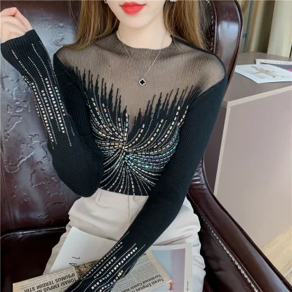 Sexy Off Shoulder Sweater Tops - Image 3