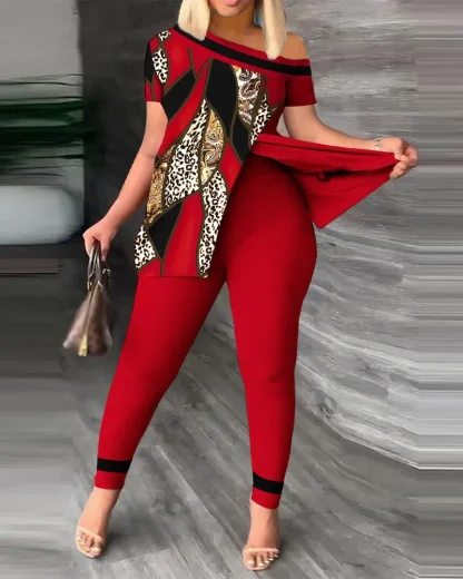 Two Piece Set Cozy Sweater - Image 4