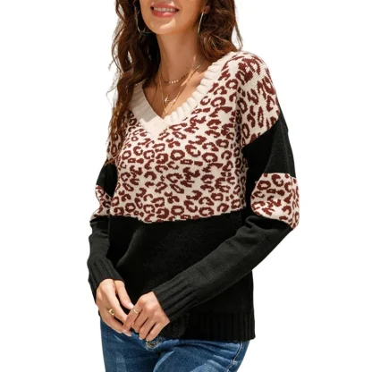 Sexy Off Shoulder Sweater Pullover - Image 3