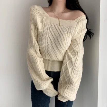 Elegant Oversized Jumper Pullover Sweater