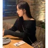 Chic Knitted Off Shoulder Sweater - Image 6