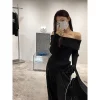 Chic Knitted Off Shoulder Sweater - Image 4