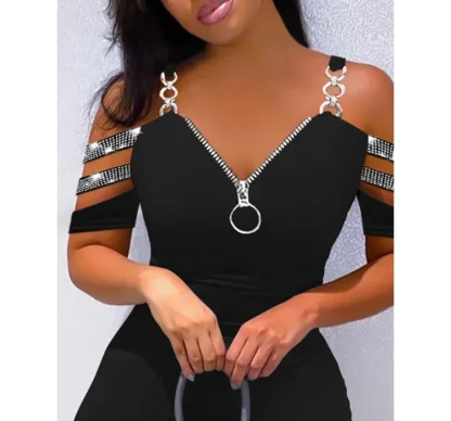 Elegant Off Shoulder Sweater Dress - Image 6