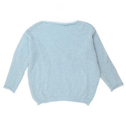 Oversized Cozy Off Shoulder Sweater - Image 7